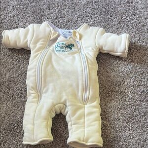 Yellow Baby Merlin’s Magic sleepsuit